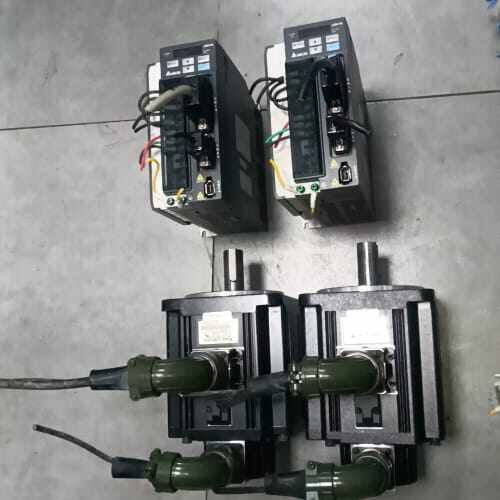 台达B2伺服1KW拆机两套，驱动型号ASD-B2-1021-议价