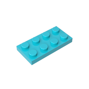 高砖积木零件GDS-511配件2x4 板兼容3020小颗粒MOC拼插散件