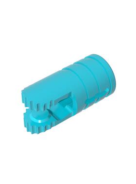 高砖积木零件GDS-1219配件带十字轴孔铰链兼容30553小颗粒MOC散件