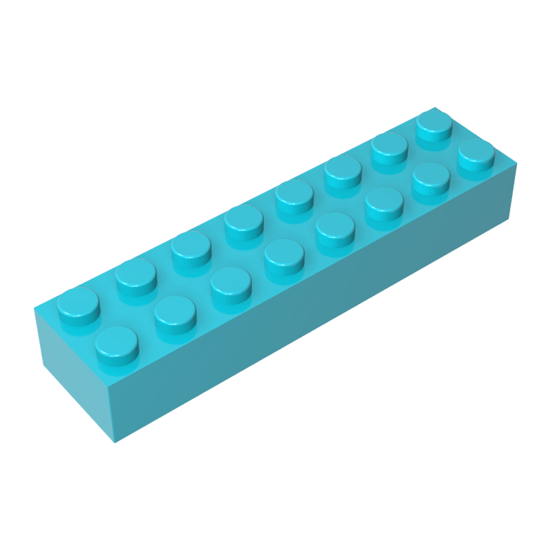 高砖积木零件GDS-544配件2x8兼容93888-3007小颗粒MOC拼插散件