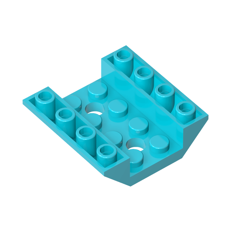 高砖积木零件GDS-685配件4x4兼容72454小颗粒MOC拼插散件