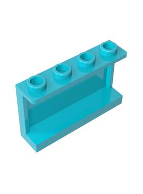 高砖积木零件GDS-787配件1x4x2墙壁板兼容14718小颗粒MOC拼插散件