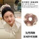 沈月同款 彩线针织大肠发圈女公主头高级感韩系丸子头扎发头绳皮筋