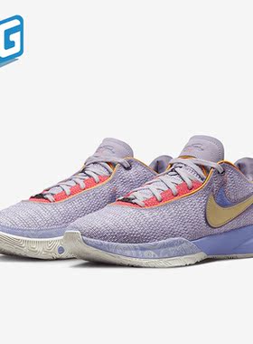 Nike/耐克正品LeBron 20 Violet Frost男士篮球鞋DJ5423-500