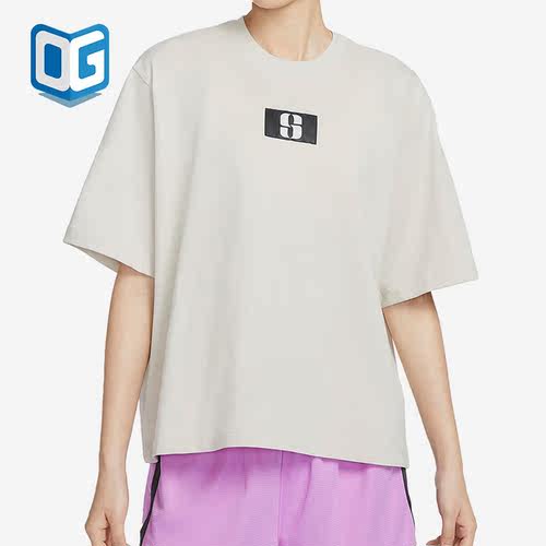 Nike/耐克正品2023新款宽松透气女子篮球运动短袖FJ2701-072