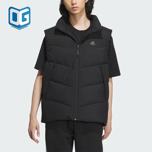 Adidas/阿迪达斯正品冬季新款男子保暖防风羽绒马甲IS0368