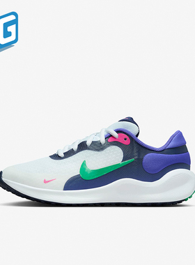 Nike/耐克正品Revolution 7 GS女子大童透气跑步鞋FB7689-101