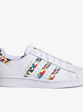 Adidas/阿迪达斯正品Superstar贝壳头女子运动休闲鞋FY9828