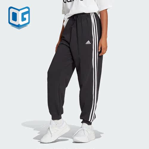 Adidas/阿迪达斯正品W 3S FT LS PT女士运动休闲长裤HA4375