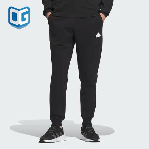 Adidas/阿迪达斯正品新款男士宽松休闲运动束脚长裤IX8349