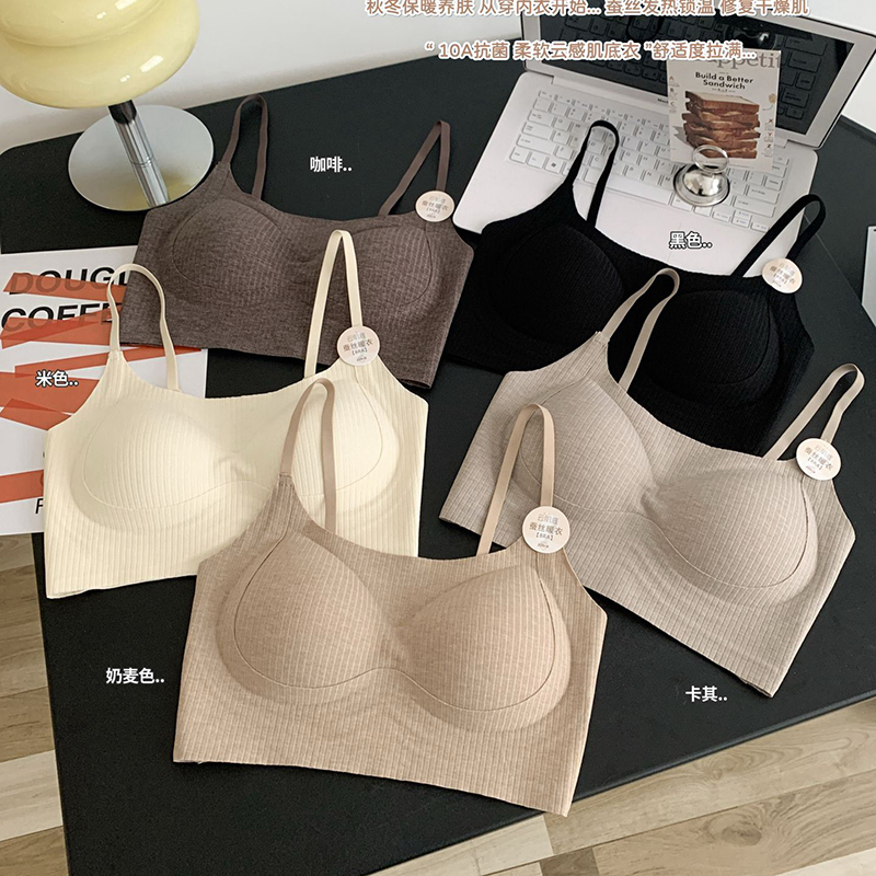 果冻条软提拉聚拢内衣文胸美背