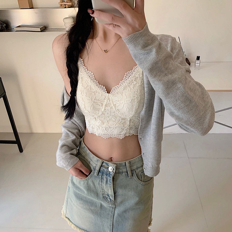 蕾丝美背文胸女软支撑无痕内衣