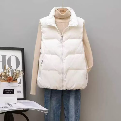 清仓捡漏孕妇羽绒棉马甲韩版宽松孕妇棉背心坎肩轻薄外套外穿马甲