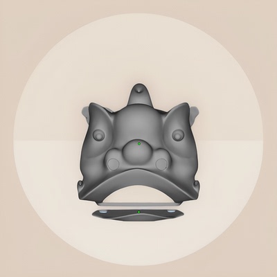 醒狮舞狮图纸佛装狮图纸stl文件3d模型迷你醒狮摆件模型文件