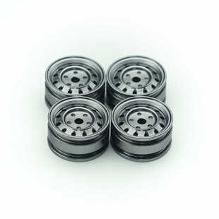 奥兰多汉特模型LG0003攀爬车复古铝合金CNC金属轮毂15毫米132仿真