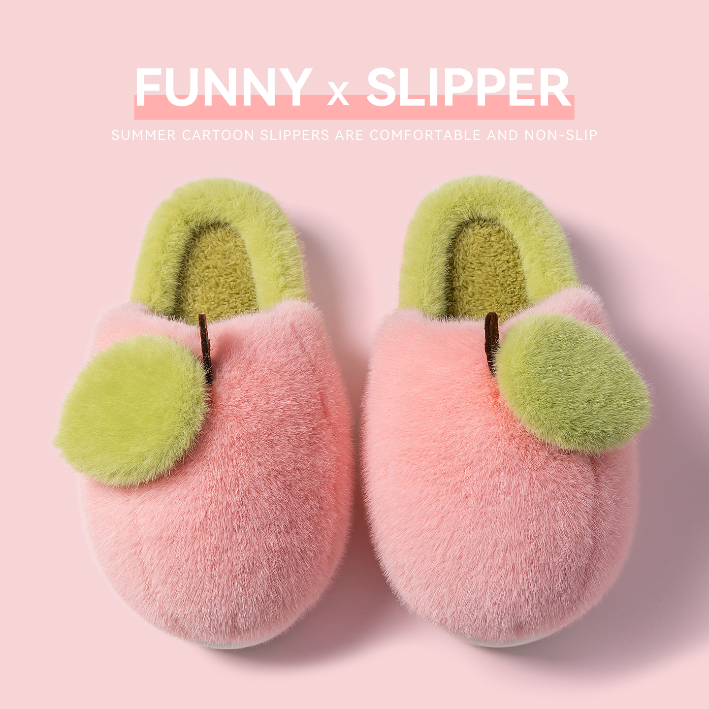 可爱棉拖鞋女秋冬季2025新款