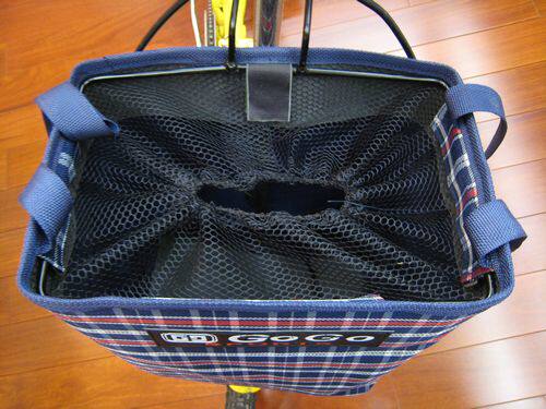 Panier pour vélo en toile - Ref 2260061 Image 3