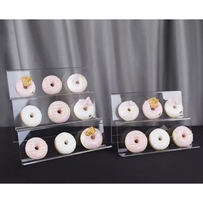 透明亚克力甜甜圈饼干展示架