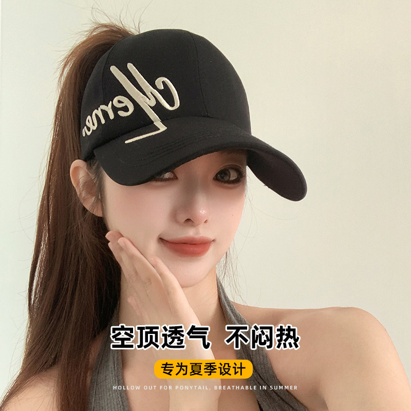 空顶帽子女款2026新款鸭舌帽图片