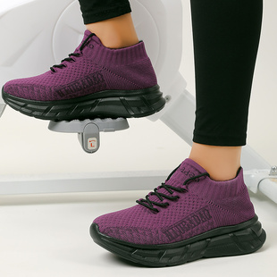 牛霸道冬季加绒广场舞鞋轻便软弹健身鞋男女同款运动鞋子23117