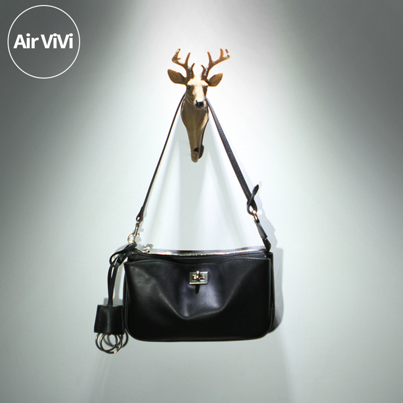 2176#里外全皮 春夏新款欧美风 redeo小包真皮女包斜挎包头层牛皮