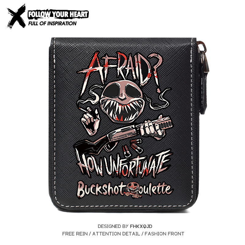 恶魔轮盘游戏周边钱包卡包大容量