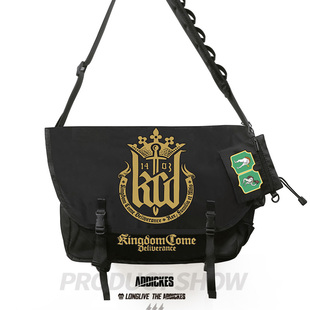 天国拯救2游戏潮牌大容量单肩包斜挎书包青少年男邮差包亨利周边