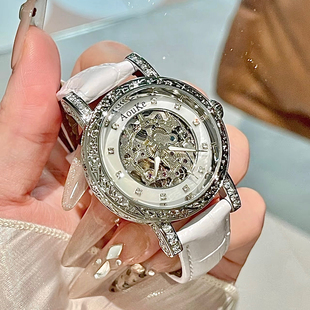 女表 镂空机械手表女品牌正品 女士女款 2024新款 机械表小众轻奢女式
