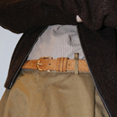 饰学生皮带 带装 Darkblue新款 棕色铆钉腰带日韩设计休闲百搭裤