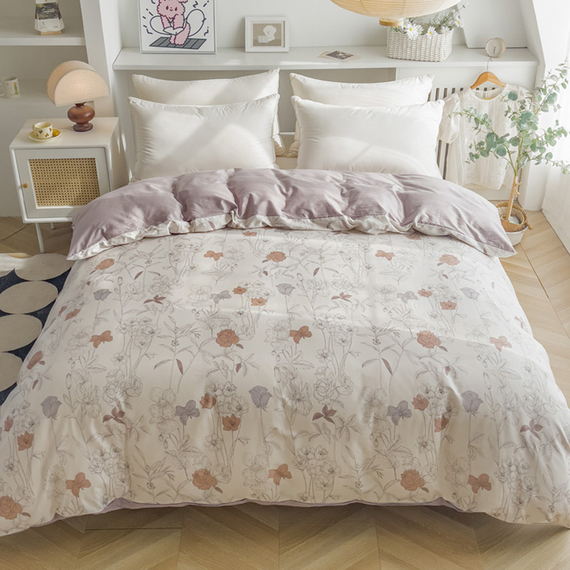 速暖加厚全棉磨毛被套冬季保暖