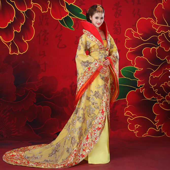 武媚娘古装服装贵妃唐朝皇后仙女拖尾演出服汉服公主古代女装cos|ruв категории Женская одежда, костюм/национальная одежда/театр костюм, национальная одежда/этап погрузки - от Buy2taobao.com для оказания профессиональной услуги покупки агента Taobao