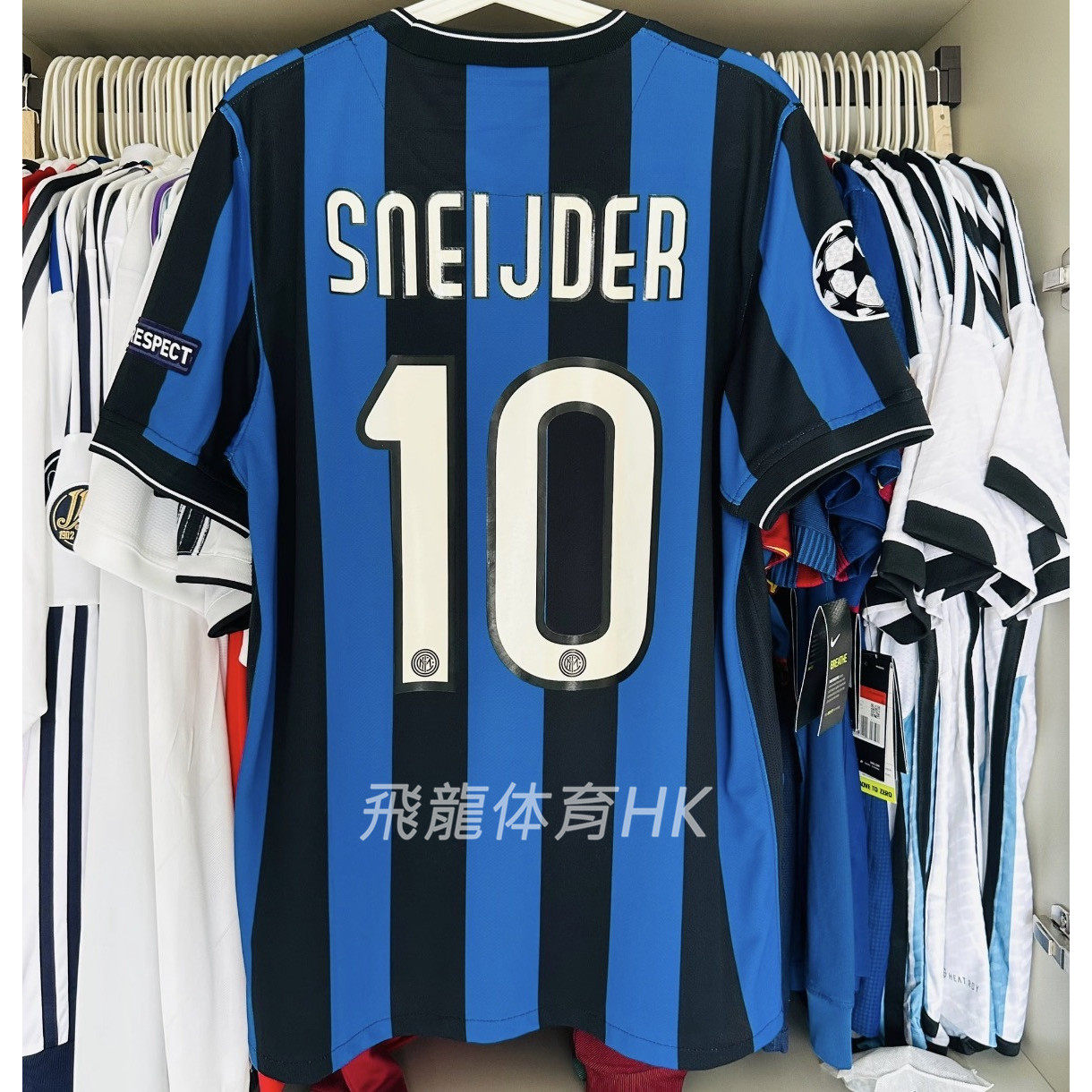 2009-10国际米兰主场10号斯内德4萨内蒂22米利托欧足UETEEY球衣服