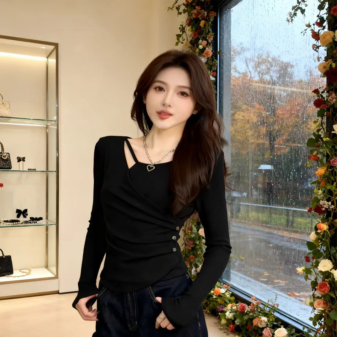 2026新款今年流行爆款女装打底衫