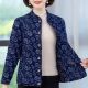 中老年冬季 碎花印花妈妈棉衣驼绒加厚棉服宽松奶奶保暖棉袄外套