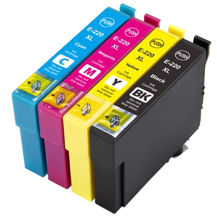 NBN 适用爱普生T220XL墨盒Epson XP-220 XP320 XP324 XP420 XP424墨盒WorkForce WF-2630 WF-2650打印机墨盒