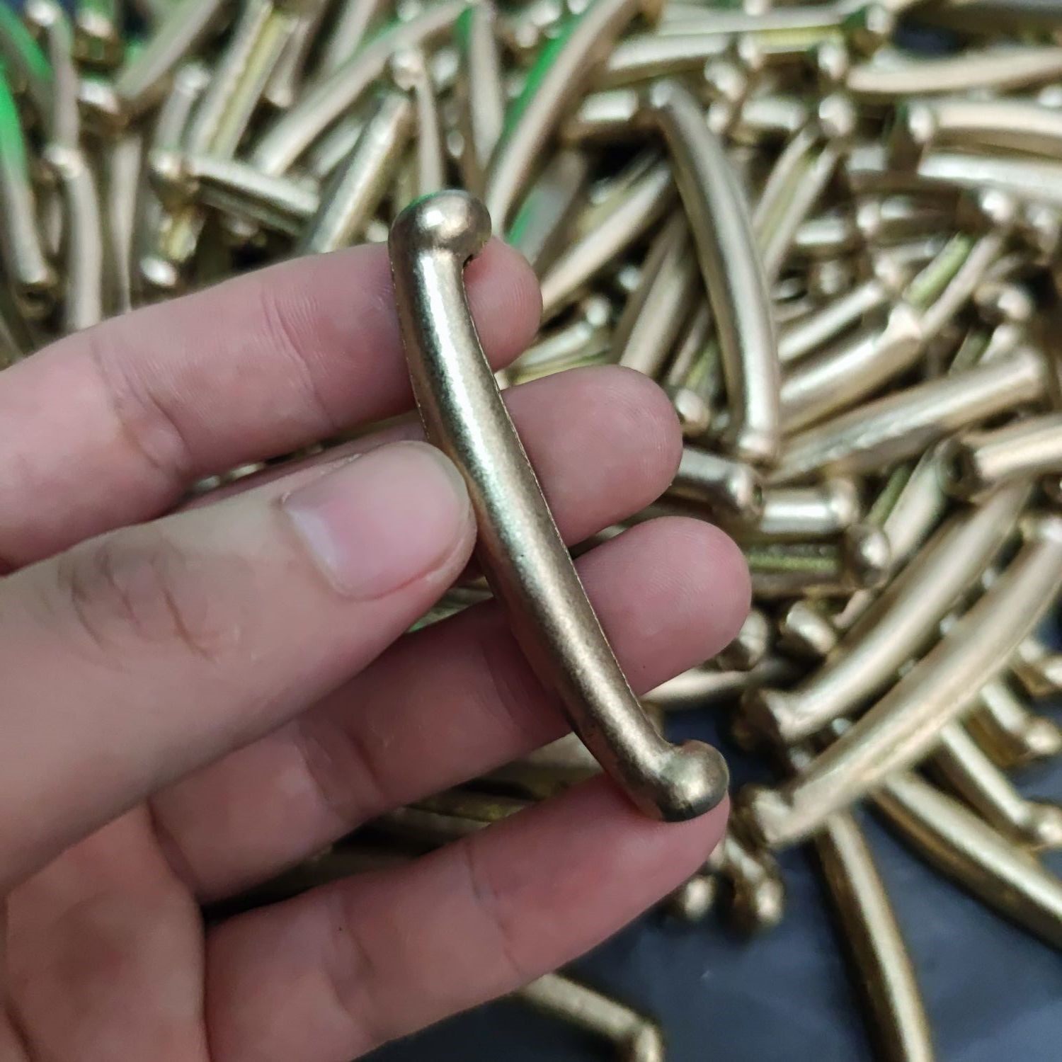 黄铜铜网坠打鱼渔网网坠黄铜坠渔手抛网铜角子网脚子撒网坠子包邮