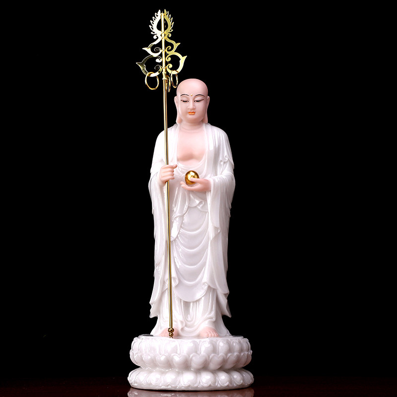 供奉地藏王菩萨站像汉白玉佛像