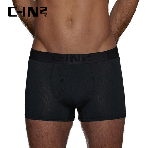 C-IN2新品男士内裤运动莫代尔面料轻薄U凸低腰性感平角9023B