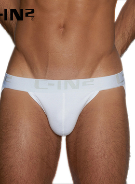 C-IN2原装进口内裤男式三角精梳棉低腰不嘞腿三角 4012