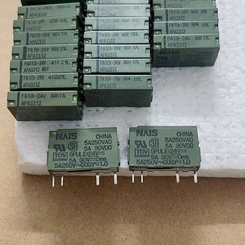 原装正品拆机翻新PAlA松下继电器PA1A-24V PA1A-24 APA3312 4脚5A