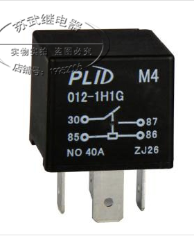 原装现货 JD1912普利得继电器 PLID M4 012-1H1G HFV4 12V40A4脚