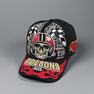 【澜泊皮帽】正品硬汉重工刺绣棒球帽羊毛鸭舌帽保暖时尚精致男女