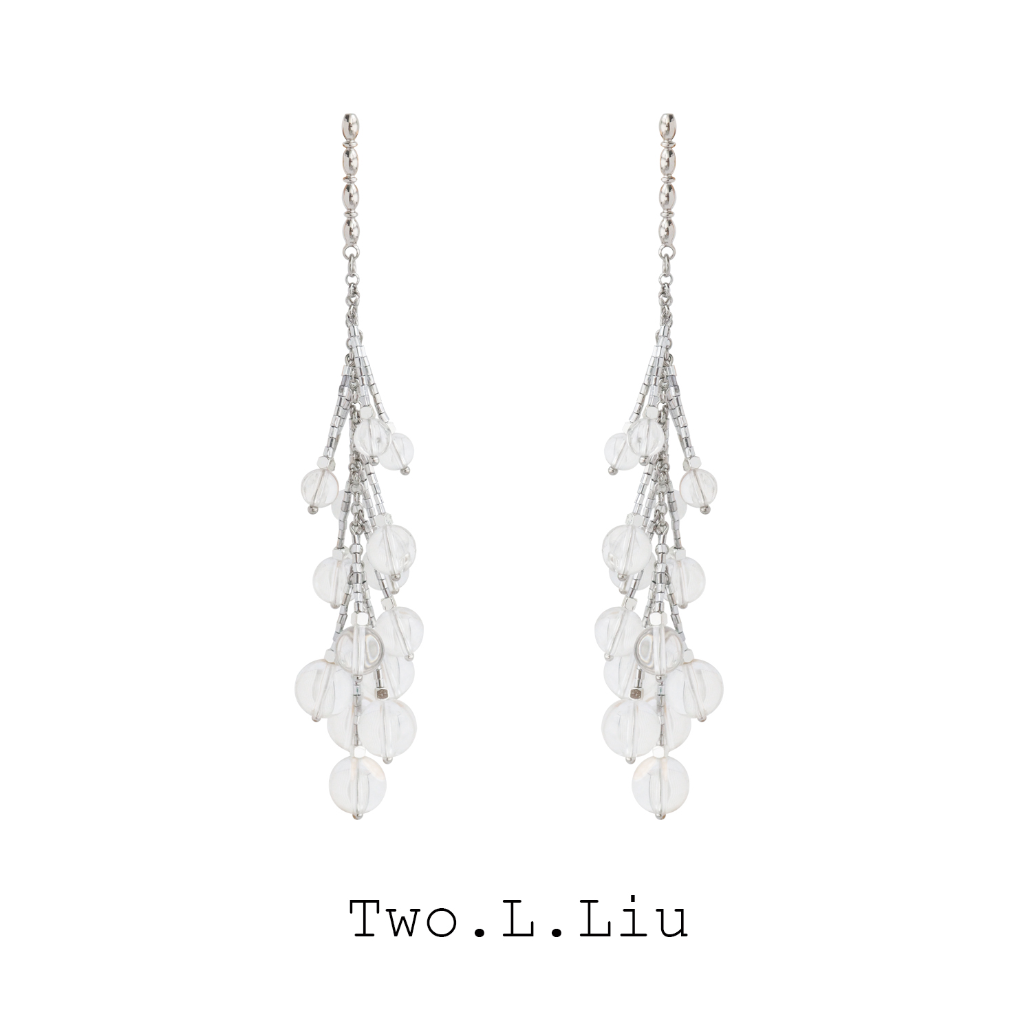 原创设计圣诞树水滴耳环耳饰