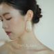 Two.L.Liu珍珠流苏耳环女气质秋冬高级感轻奢原创手工无耳洞耳夹