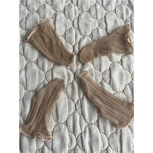 天然蚕丝薄如蝉翼男士 性感透明套指套丝袜套 JJ套1D超薄隐形男式