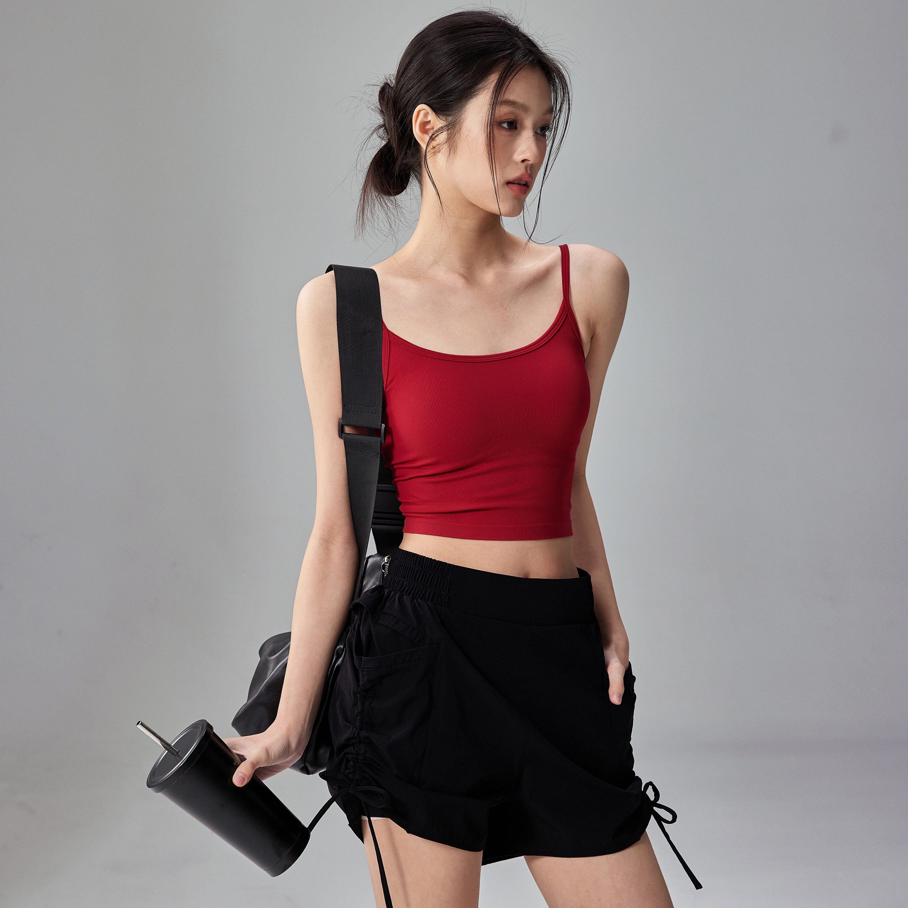 运动内衣带胸垫瑜伽服背心新年红色美背内搭性感吊带聚拢健身文胸,运动/瑜伽/健身/球迷用品,瑜伽背心,淘宝优惠券,粉丝福利购,淘宝优惠卷