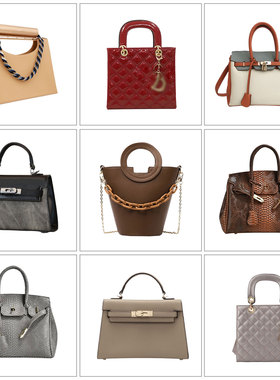 欧式女士衣帽间衣柜女包模型摆件