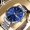 Silver shell blue faced steel strip Swiss movement+lifetime warranty