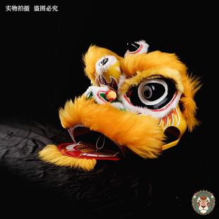 舞狮头摆件国潮新年味气氛狮子头醒狮南狮学校幼儿园表演舞台道具