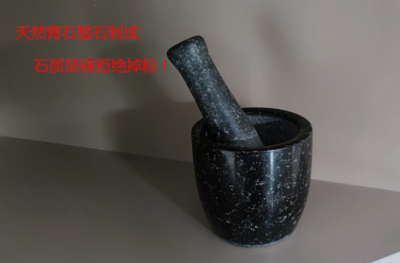 石材天然青石石臼石质坚硬不掉粉